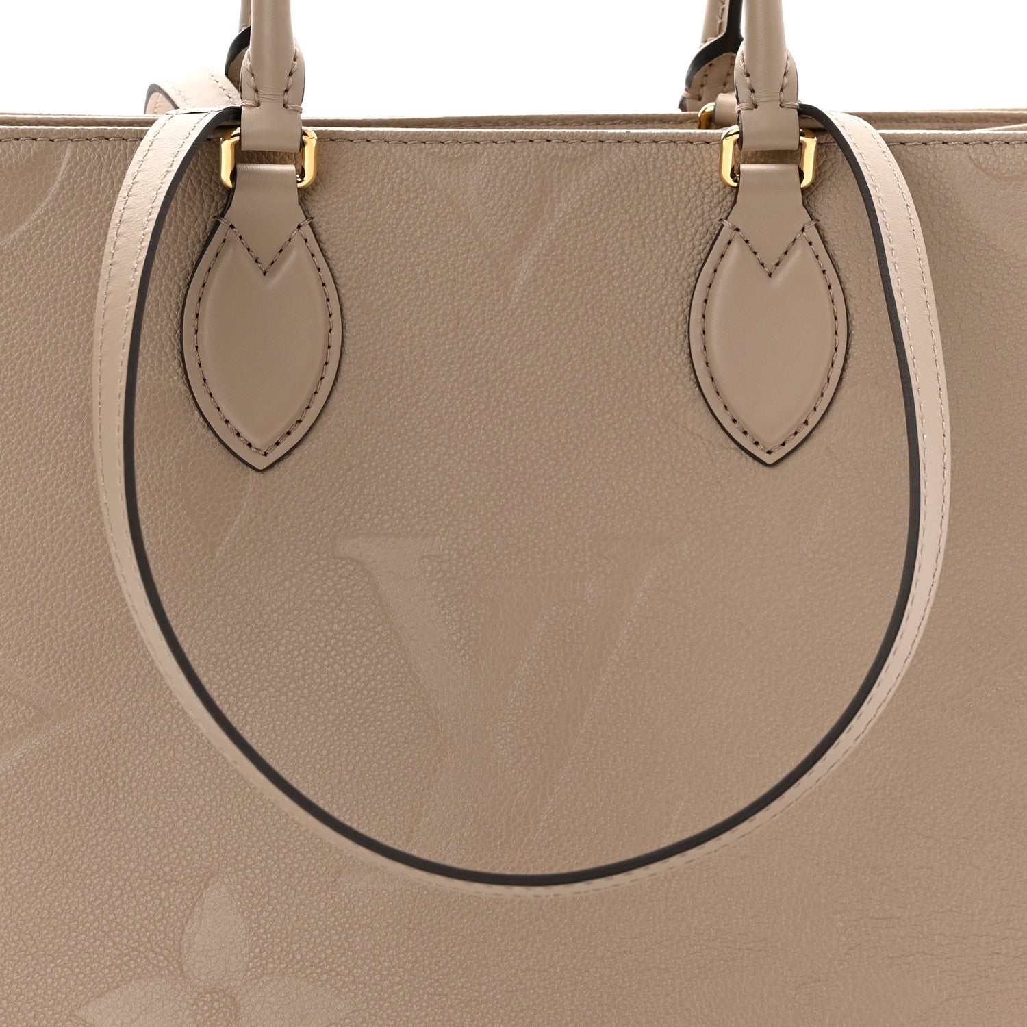 Louis Vuitton Empreinte Monogram Giant Onthego MM Tourterelle 7 of 9