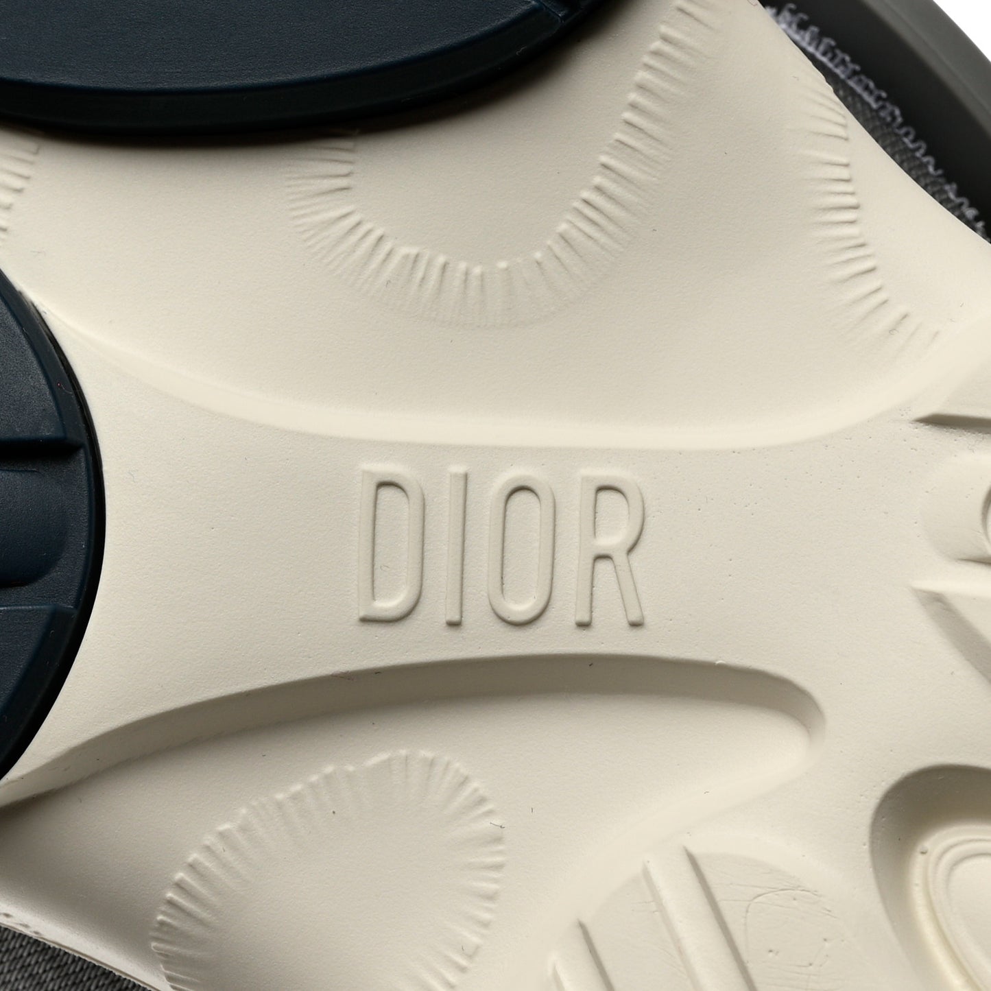 Technical Fabric D-Wander Slide Sandals 39 Denim Blue