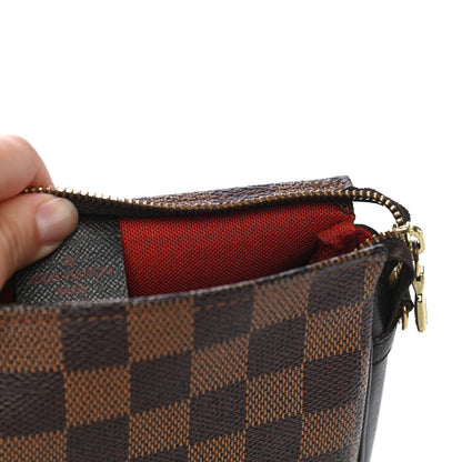 Louis Vuitton Damier Ebene Trousse Make Up Bag Pochette 13 of 13