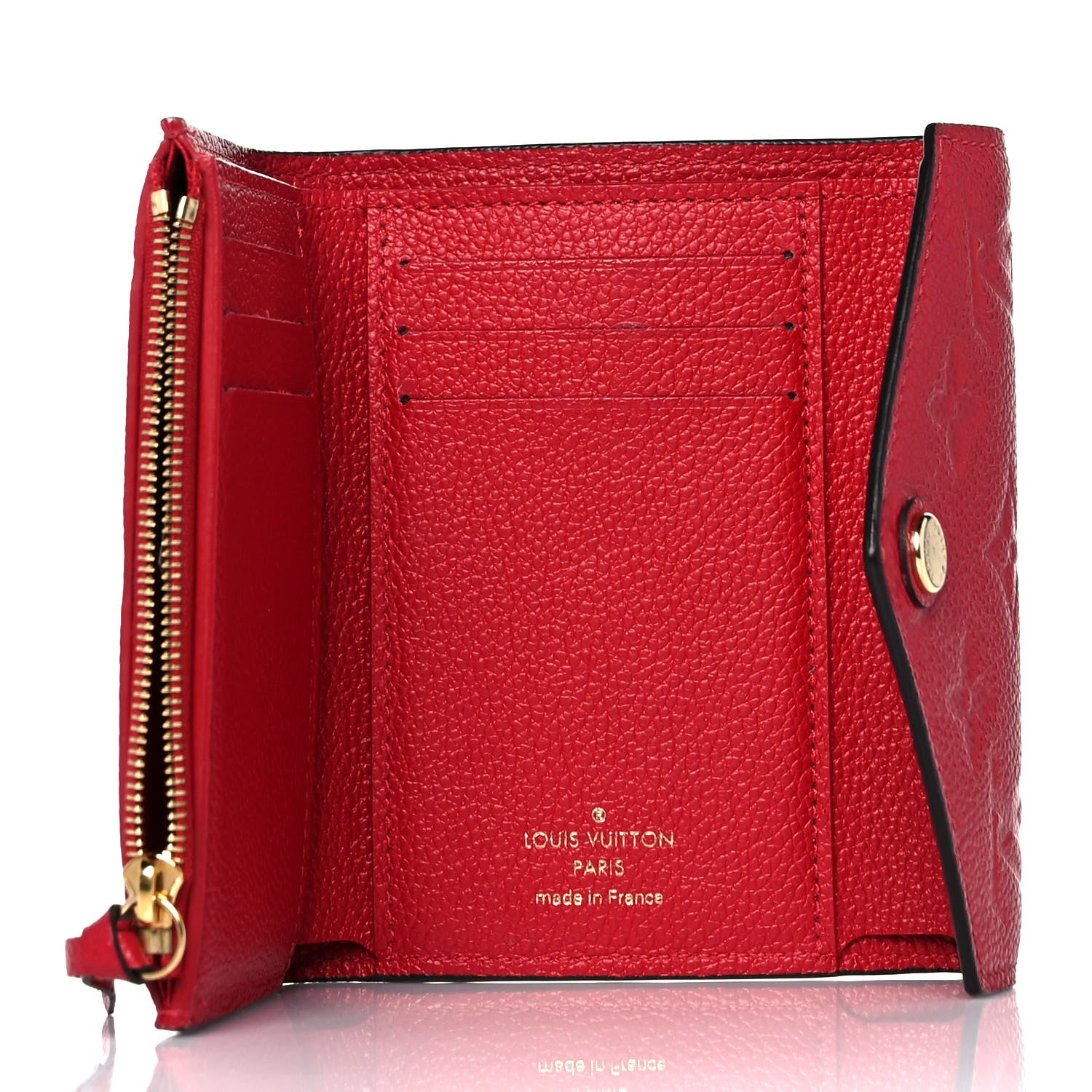 Louis Vuitton Empreinte Victorine Wallet Cherry 5 of 10