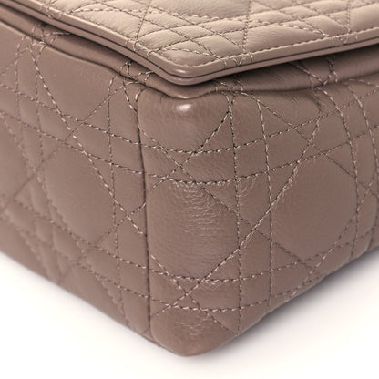 Christian Dior Lambskin Cannage Medium Caro Bag Warm Taupe 10 of 13