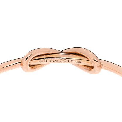 Tiffany 18K Rose Gold Infinity Cuff Bracelet 3 of 4
