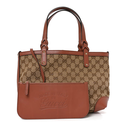 Gucci Monogram Small Craft Tote Brown 2 of 10
