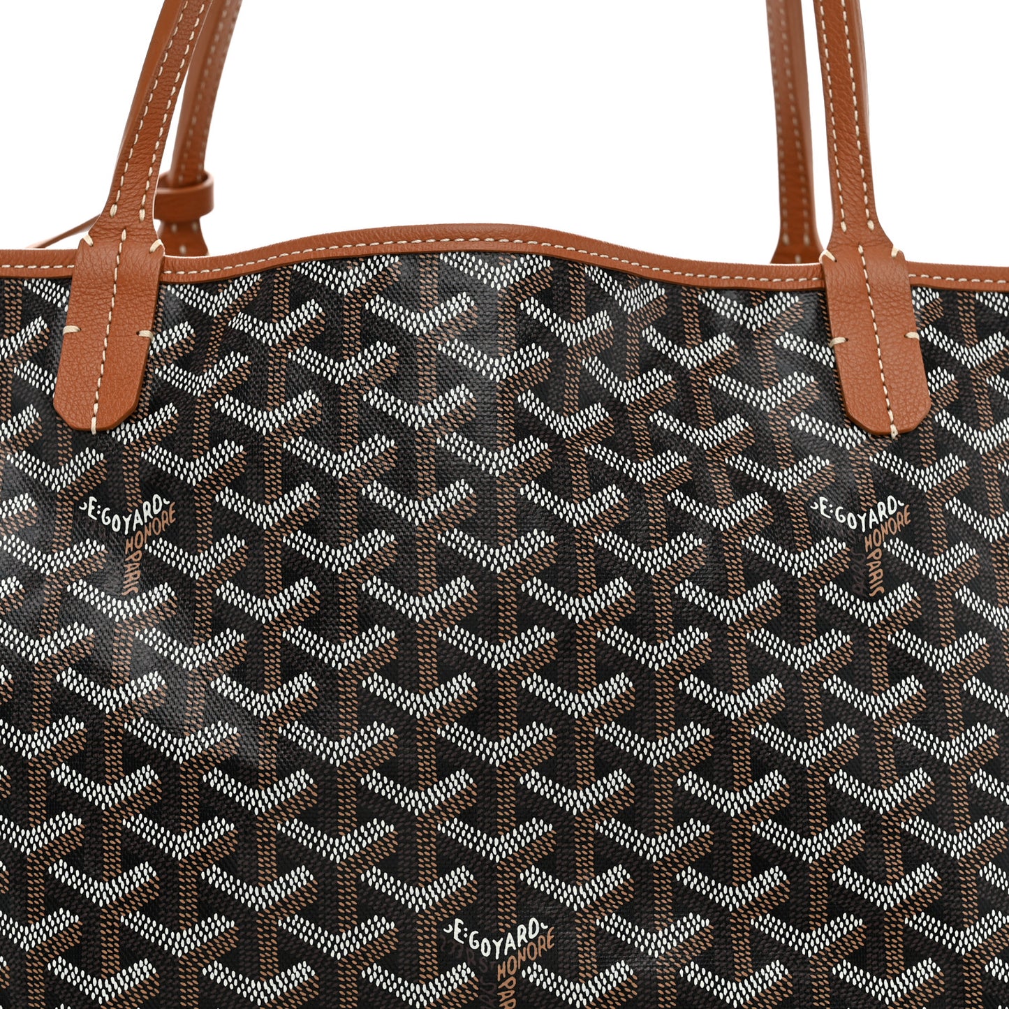 Goyardine Saint Louis GM Black Gold