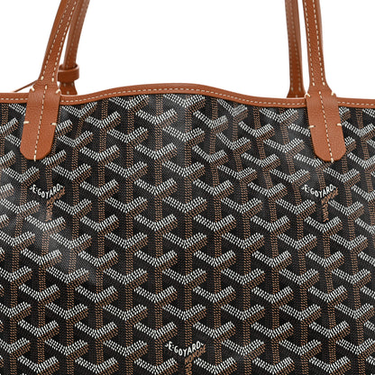 Goyard Goyardine Saint Louis GM Black Gold 9 of 11