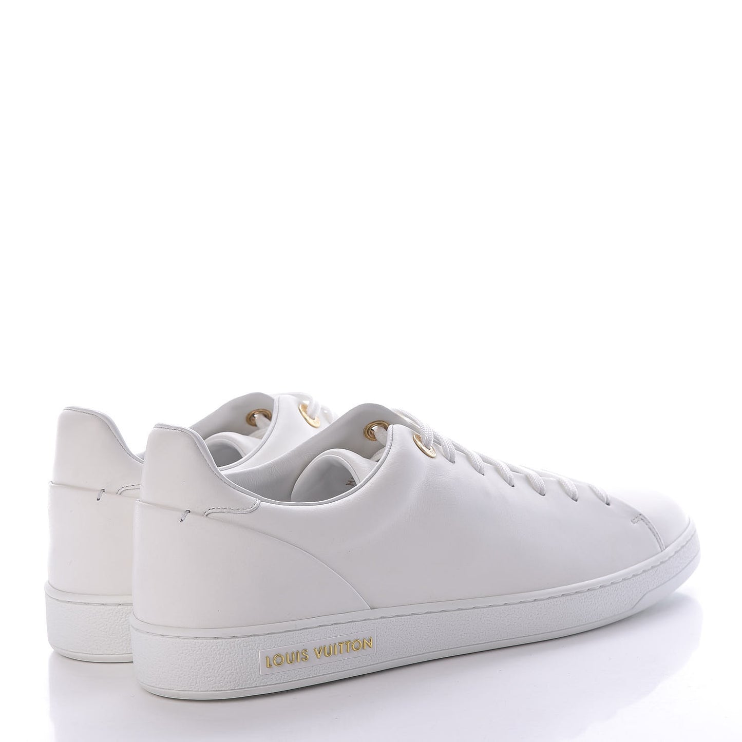 Calfskin Frontrow Sneakers 41 White