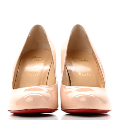 Christian Louboutin Patent Fifetish 85 Pumps 39.5 Poudre 2 of 7