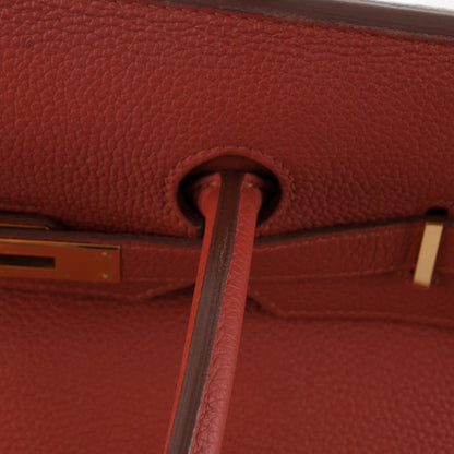Hermes Togo Birkin 35 Vermillion 11 of 35