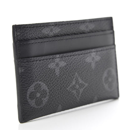 Louis Vuitton Monogram Eclipse Porte-Cartes Double Card Holder 3 of 7
