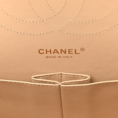 Chanel Caviar Quilted Jumbo Double Flap Beige 6 of 12