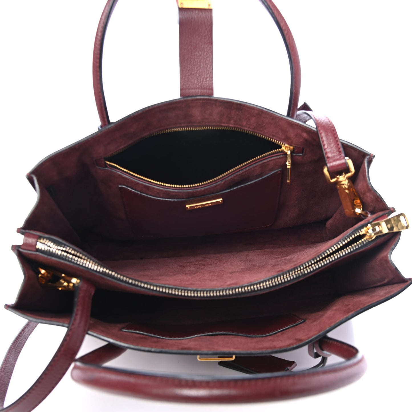 Goatskin Madras Tote Ribes