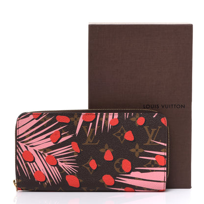 Louis Vuitton Monogram Jungle Dots Zippy Wallet Sugar Pink Poppy 9 of 9