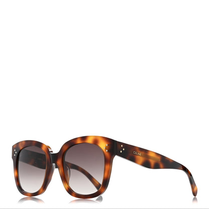 Celine Acetate Sunglasses CL40181F Dark Havana 1 of 7