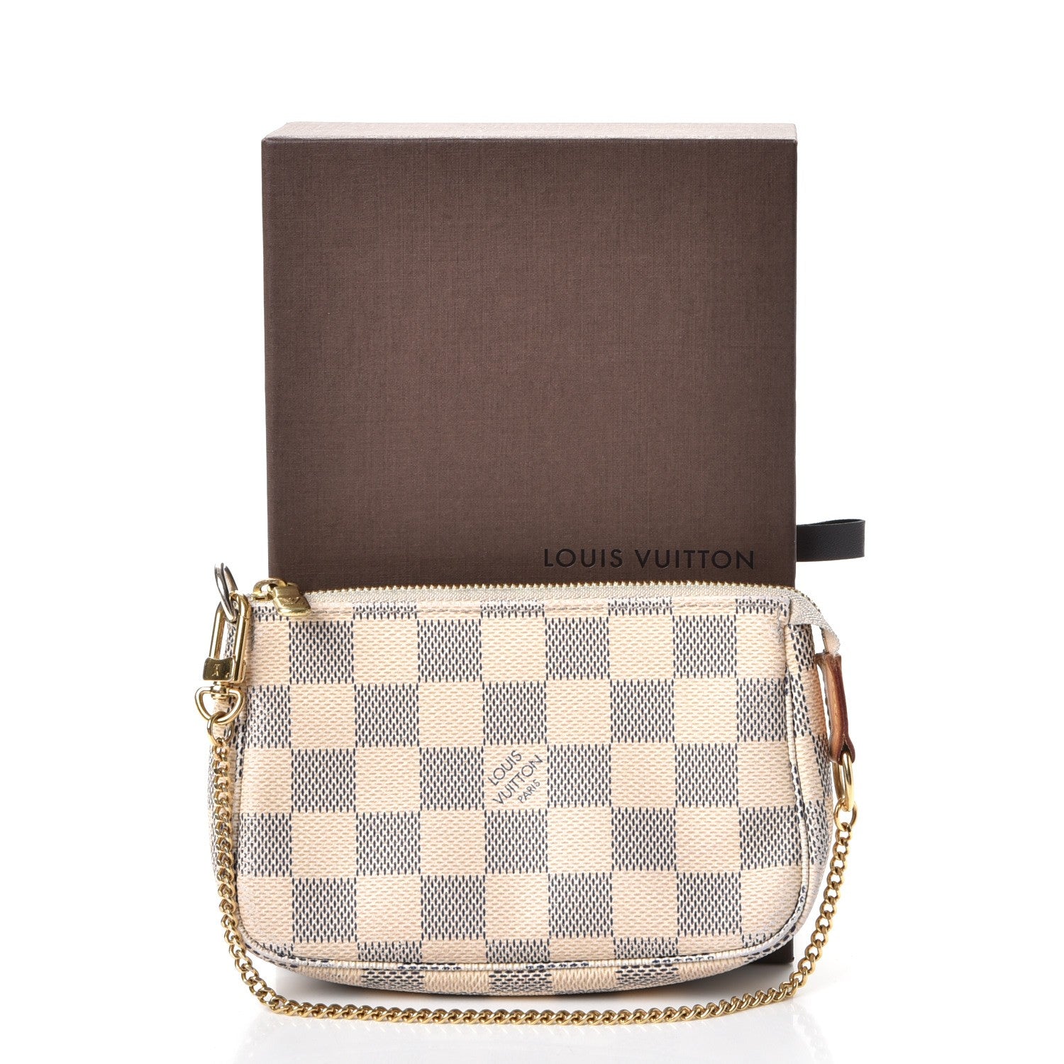 Louis Vuitton Damier Azur Mini Pochette Accessories 12 of 12