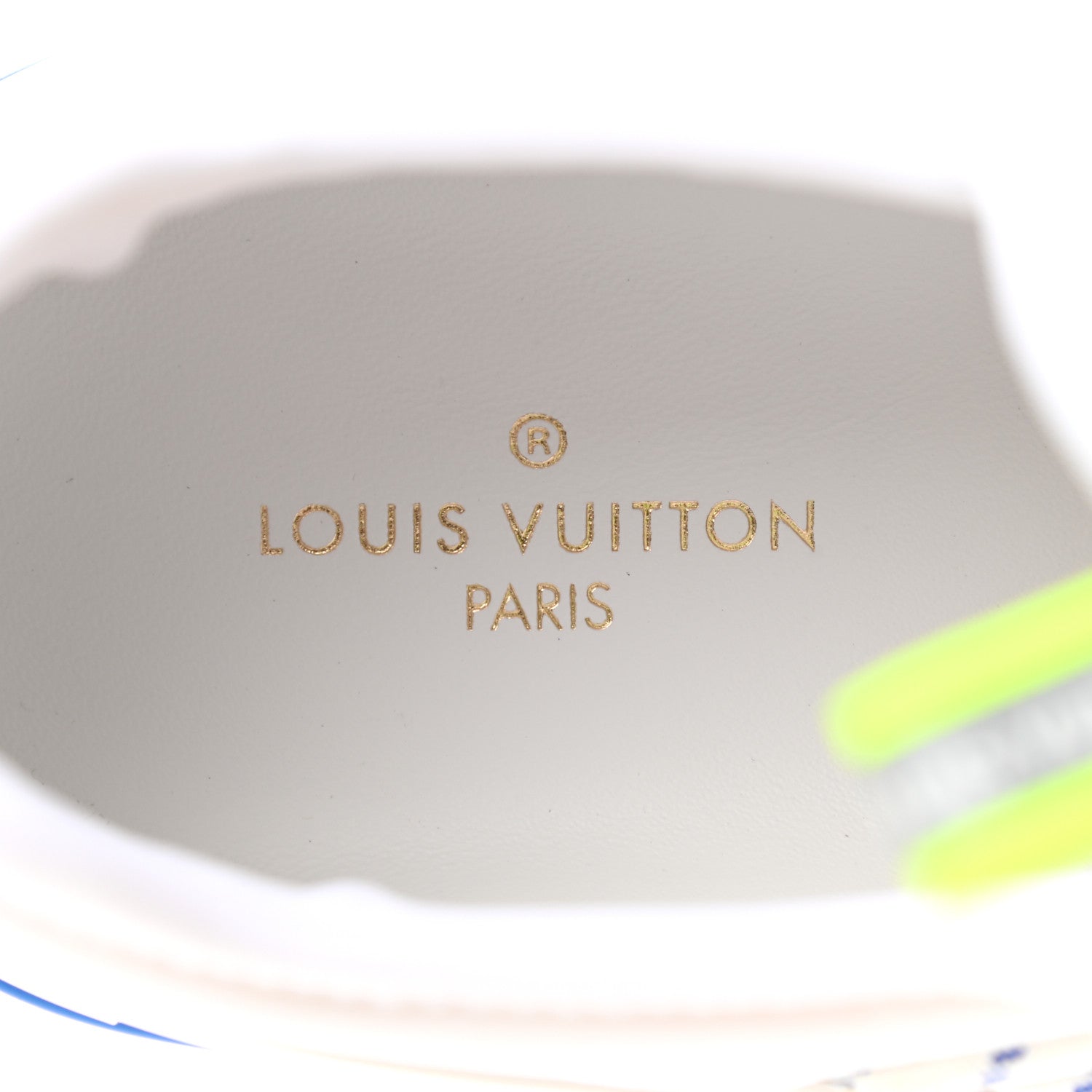 Louis Vuitton Neoprene Mesh Rubber Fastlane Low Sneaker 9.5 White 7 of 8