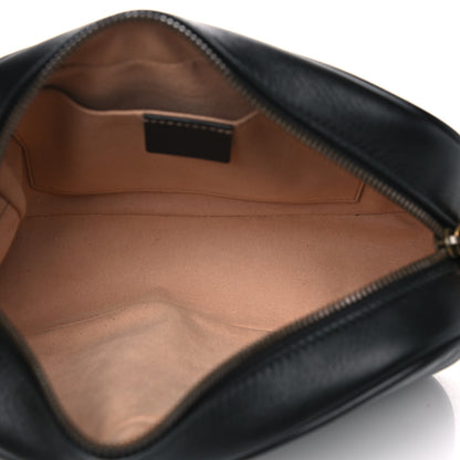 Gucci Calfskin Matelasse Small GG Marmont Chain Shoulder Bag Black 4 of 6
