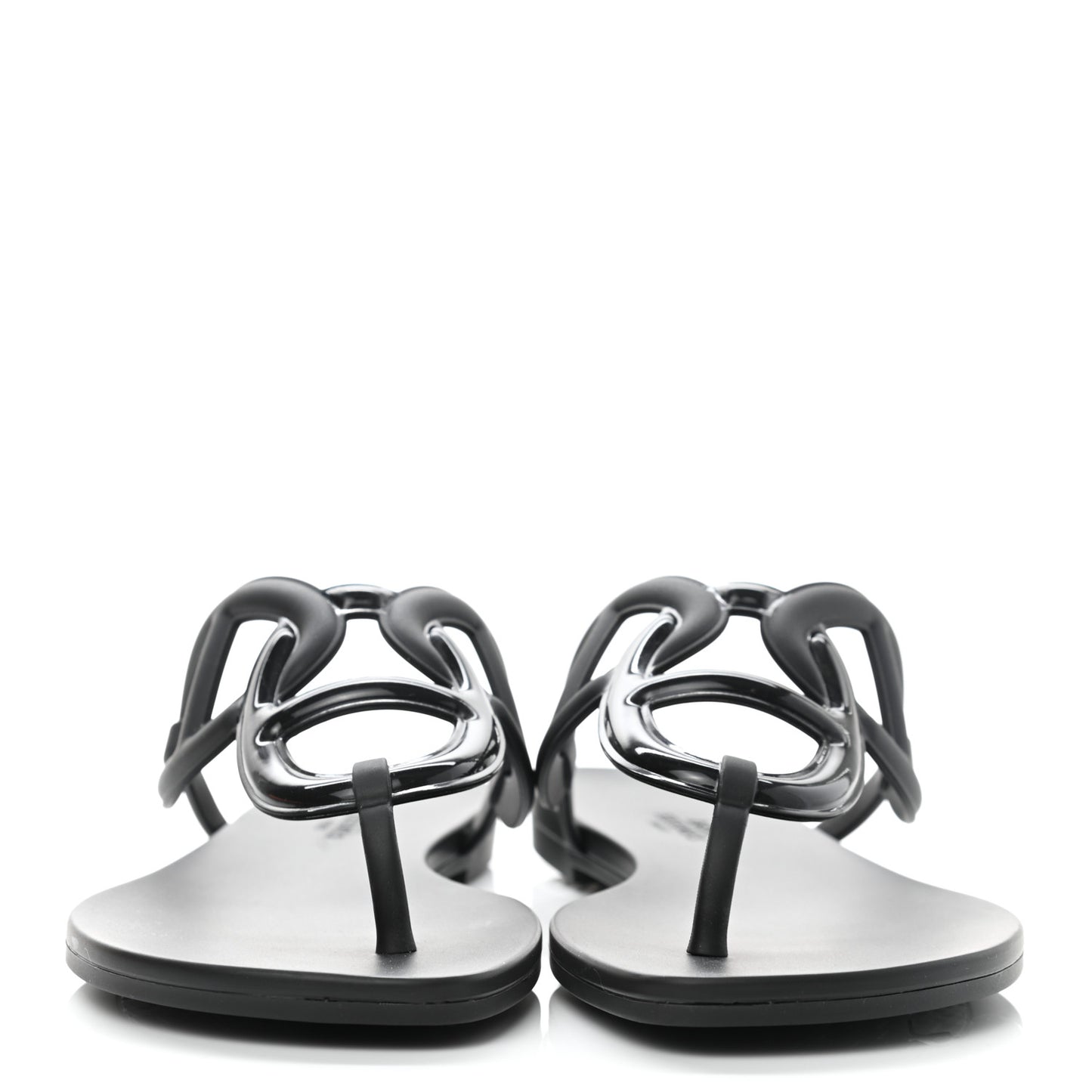 Rubber Womens Egerie Sandals 40 Black
