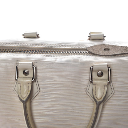 Louis Vuitton Epi Speedy 30 Ivory 18 of 35