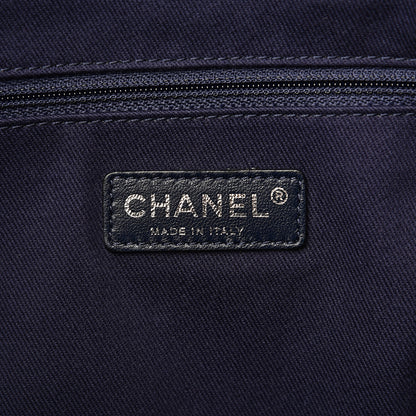 Chanel Canvas Small Deauville Tote Blue 5 of 10