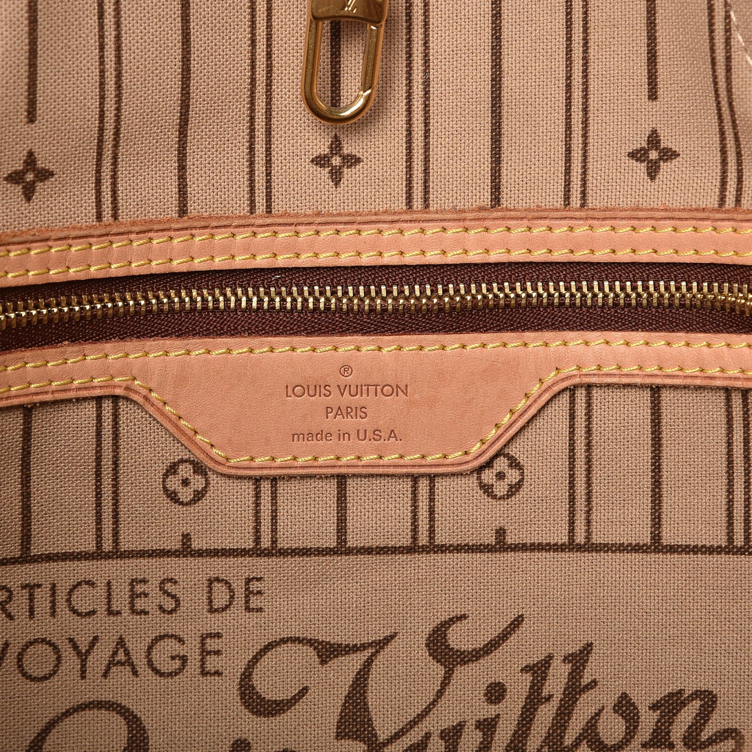 Louis Vuitton Monogram Neverfull MM 7 of 14