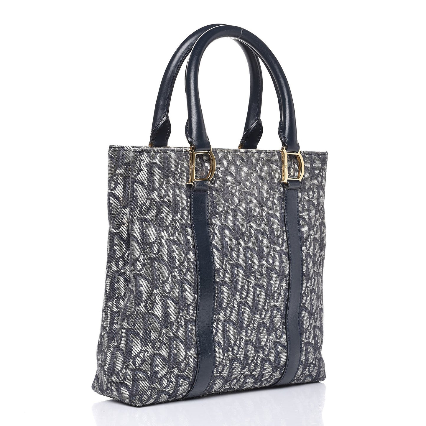 Monogram Tote Navy Blue