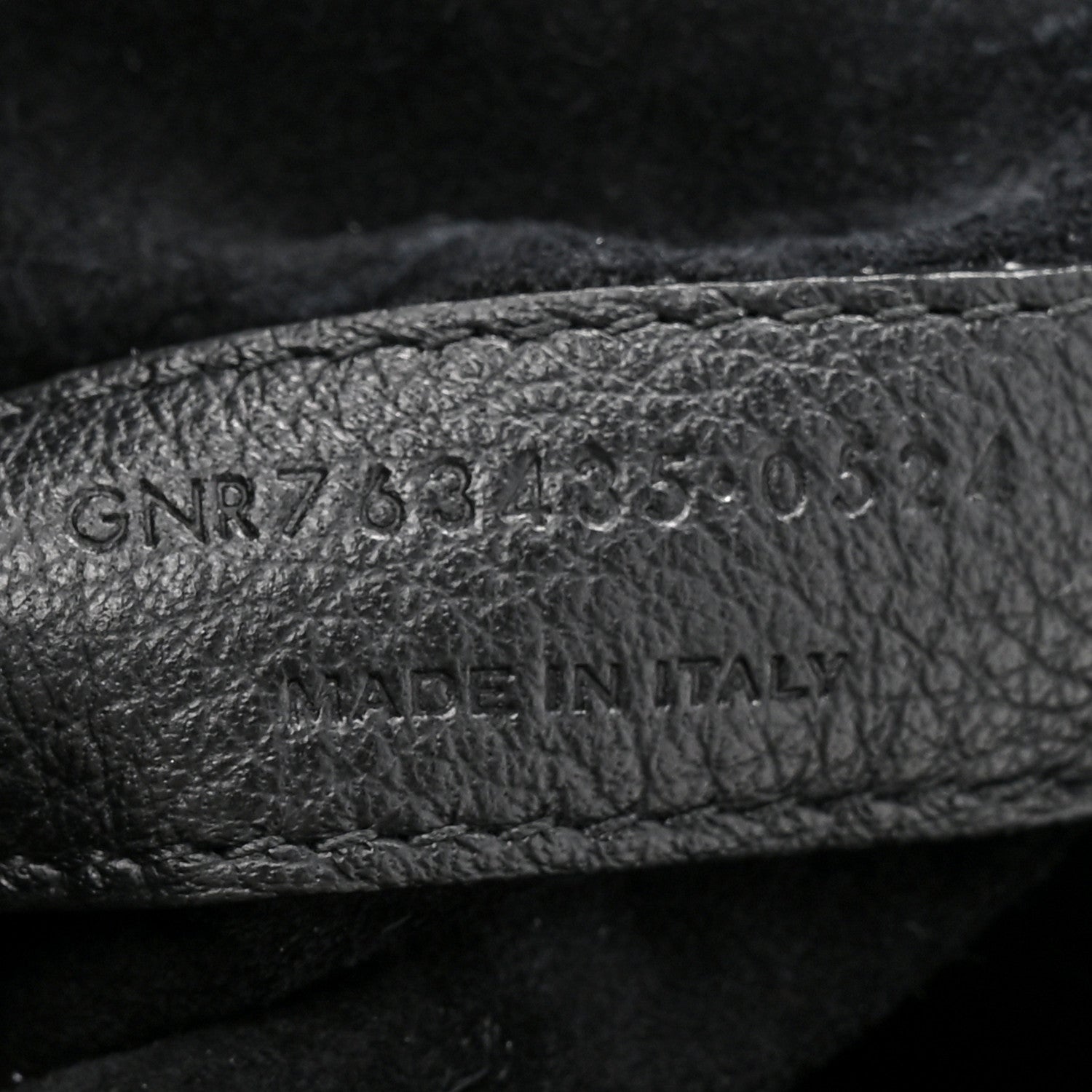 Saint Laurent Grained Deerskin Bea Tote Black 7 of 10
