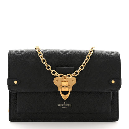 Louis Vuitton Empreinte Vavin Chain Wallet Black 1 of 10