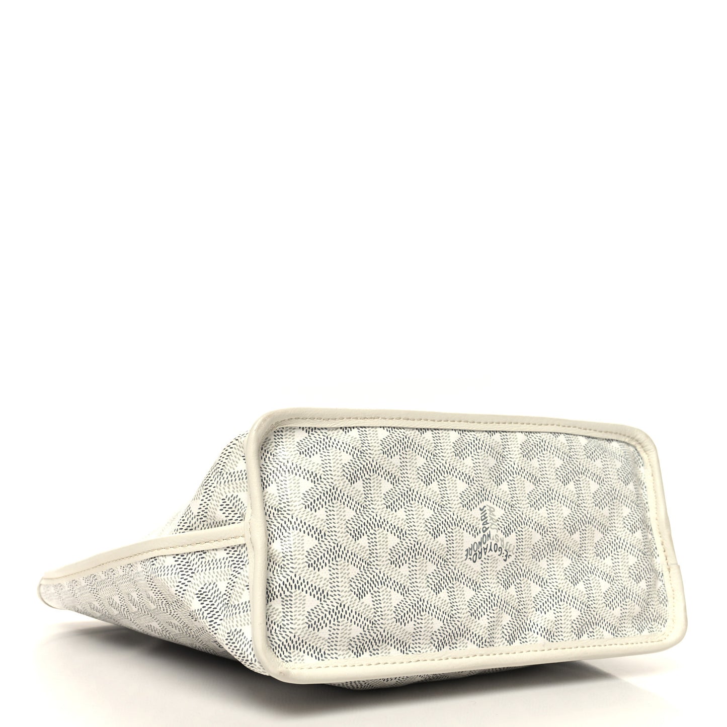Goyardine Reversible Mini Anjou White
