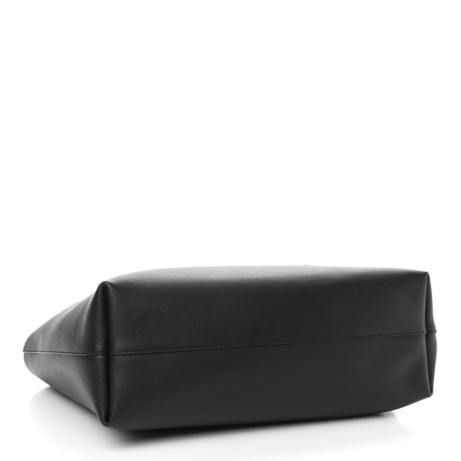 Saint Laurent Calfskin Large Shopping Tote Black 4 of 9