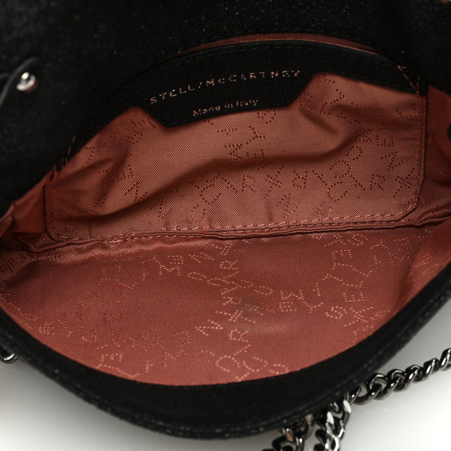 Shaggy Deer Falabella Crossbody Clutch Black