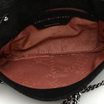 Stella McCartney Shaggy Deer Falabella Crossbody Clutch Black 5 of 8