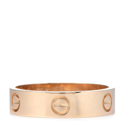 Cartier 18K Yellow Gold 5.5mm LOVE Ring 63 10.25 1 of 5