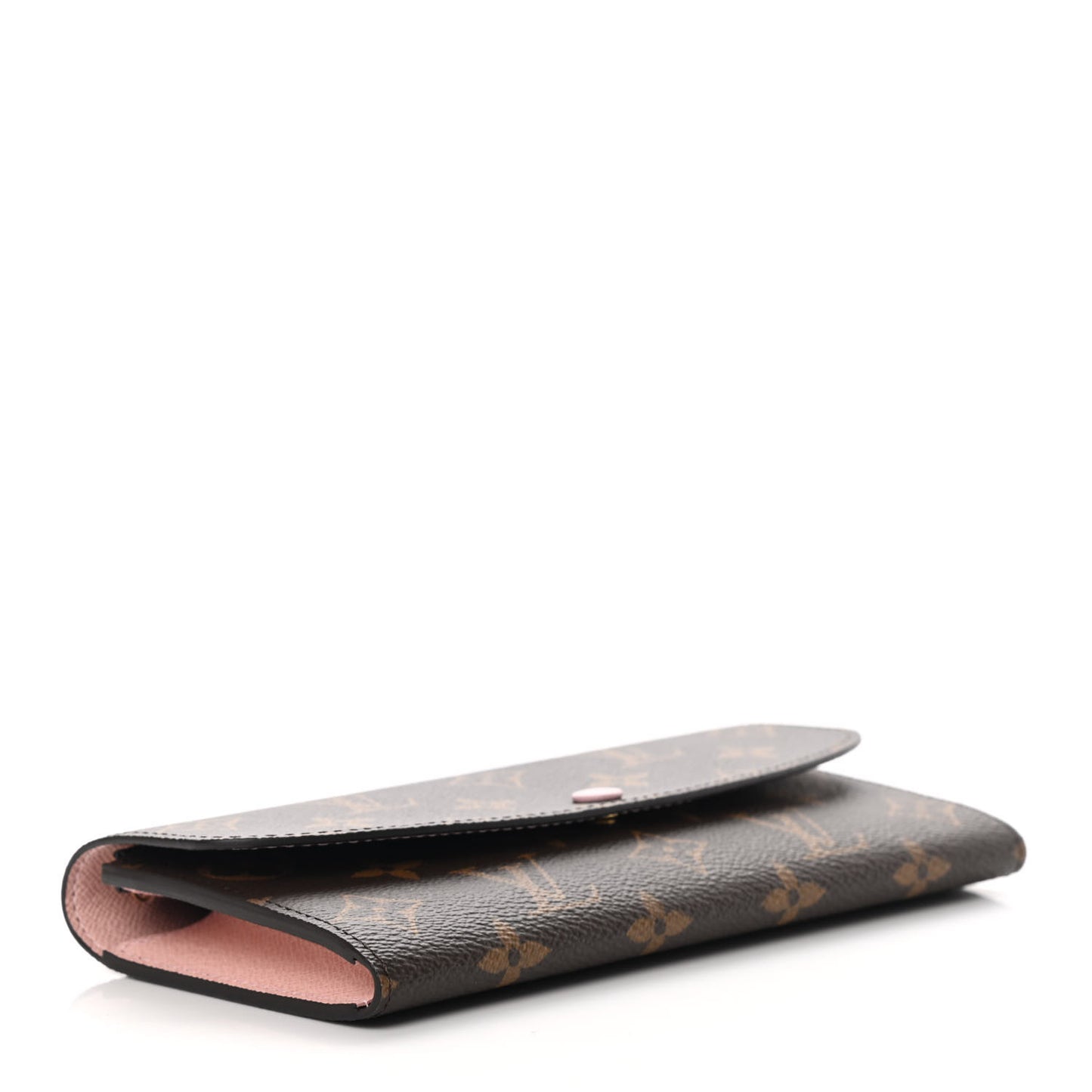 Monogram Emilie Wallet Rose Ballerine