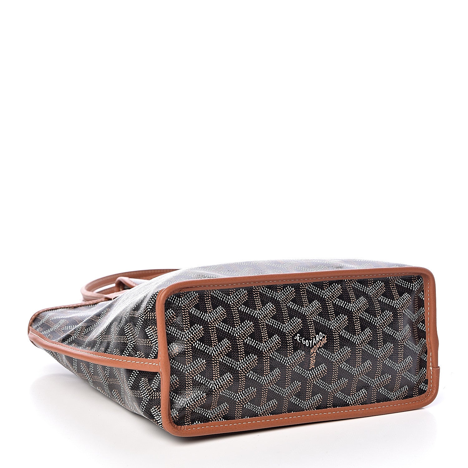 Goyard Goyardine Reversible Mini Anjou Black Gold 7 of 17