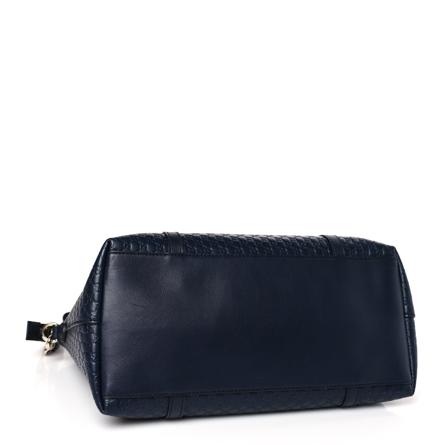 Gucci Soft Microguccissima Dome Satchel Navy 4 of 9