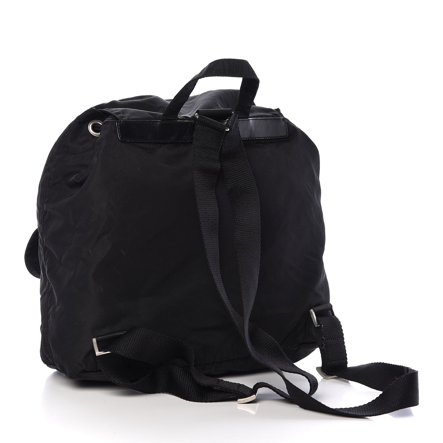 Nylon Vela Medium Backpack Black