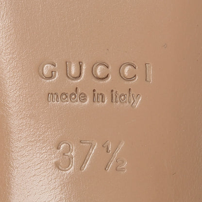 Gucci Guccissima Mid Heel Slides 37.5 Dusty Pink 8 of 13
