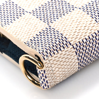 Louis Vuitton Damier Azur Articles de Voyage Insolite Wallet 11 of 13