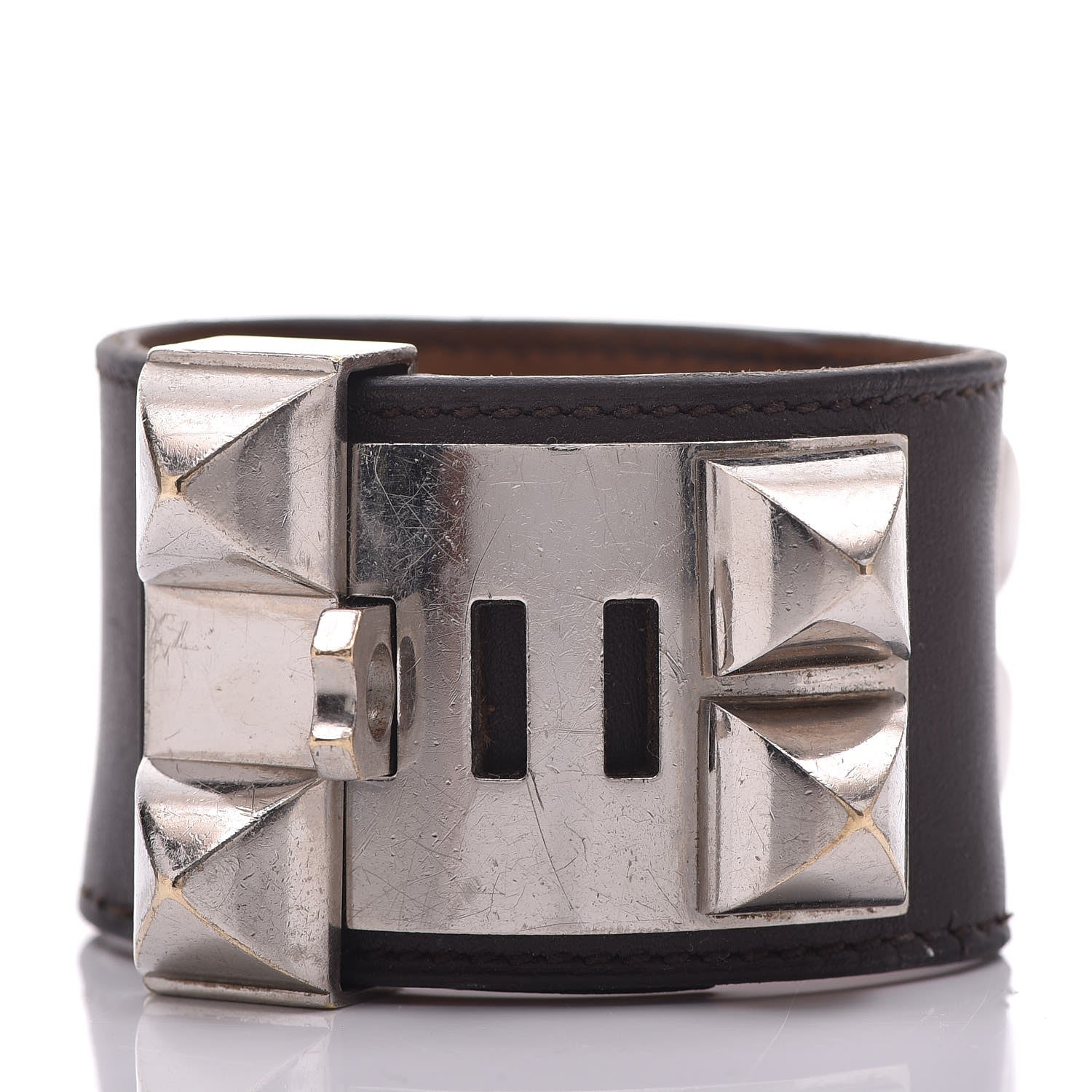 Hermes Box Collier de Chien CDC Bracelet S Black 3 of 10