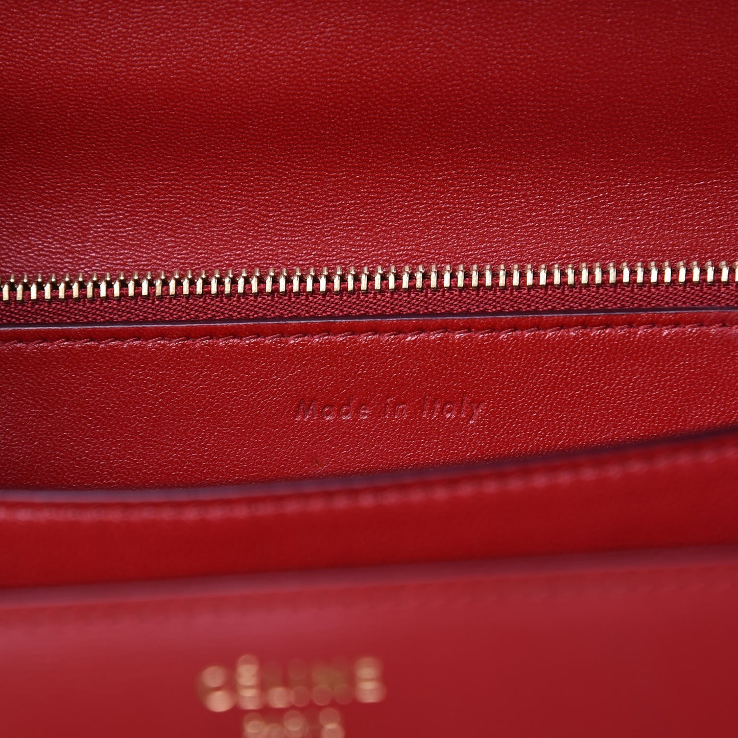 Box Calfskin Medium Classic Box Flap Bag Red
