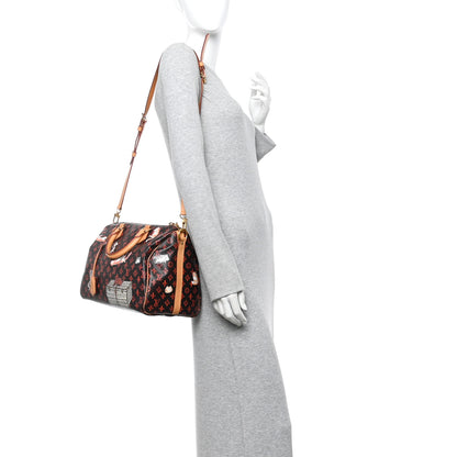 Louis Vuitton Catogram Speedy Bandouliere 30 Marron 2 of 15