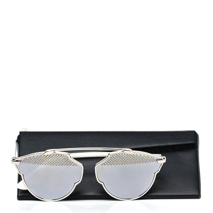 Christian Dior Studded So Real Sunglasses Silver White 7 of 7
