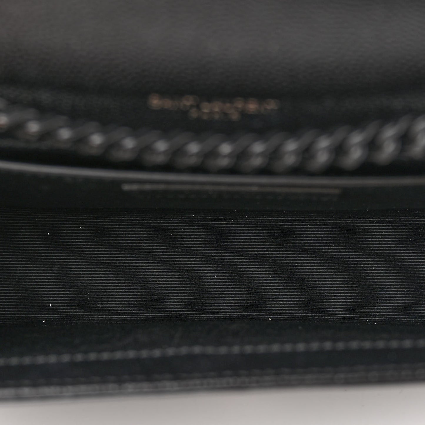 Grain De Poudre Small Monogram Kate Satchel Black