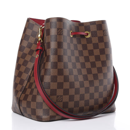Louis Vuitton Damier Ebene Neonoe MM Cherry Berry 3 of 10