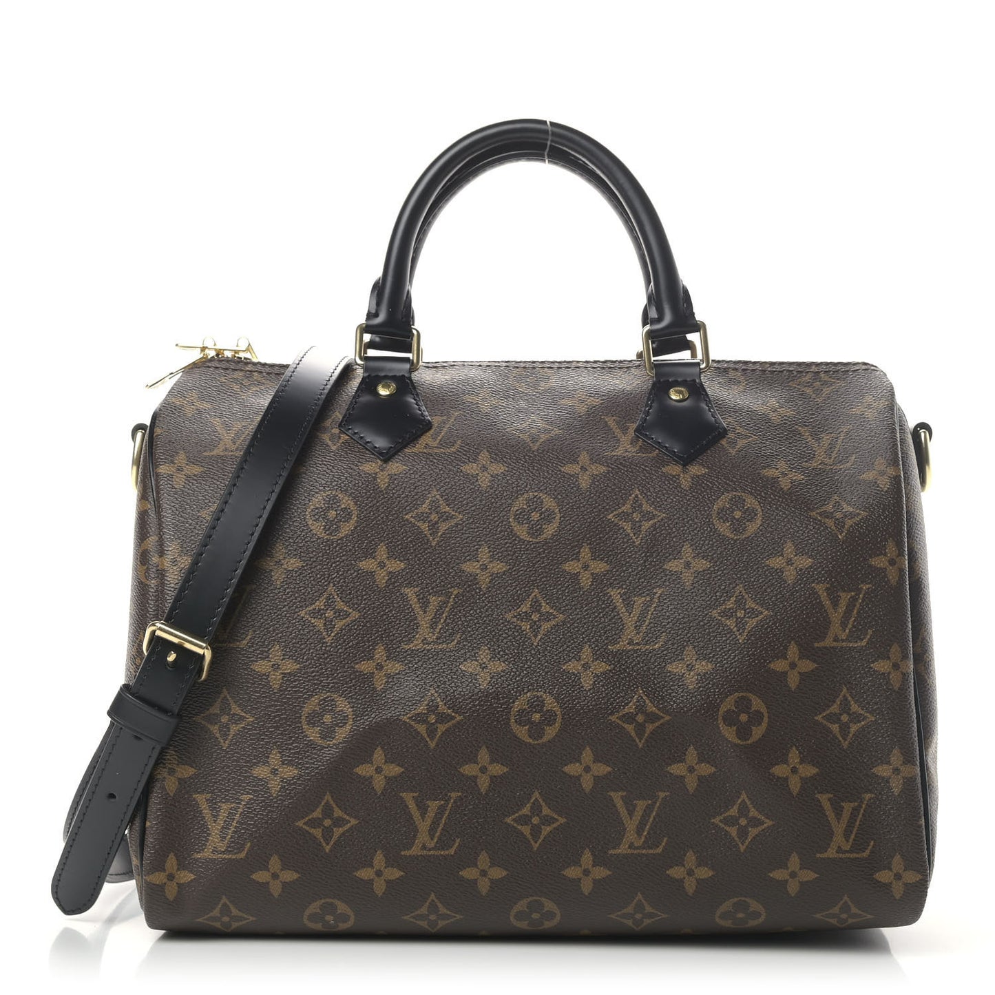 Monogram My World Tour Speedy Bandouliere 30 Black