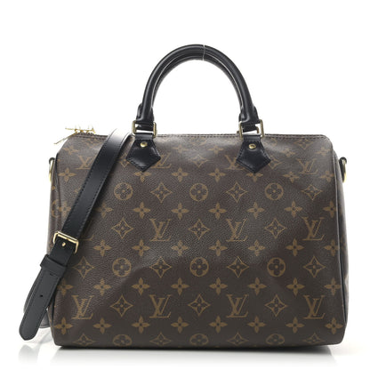 Louis Vuitton Monogram My World Tour Speedy Bandouliere 30 Black 1 of 5