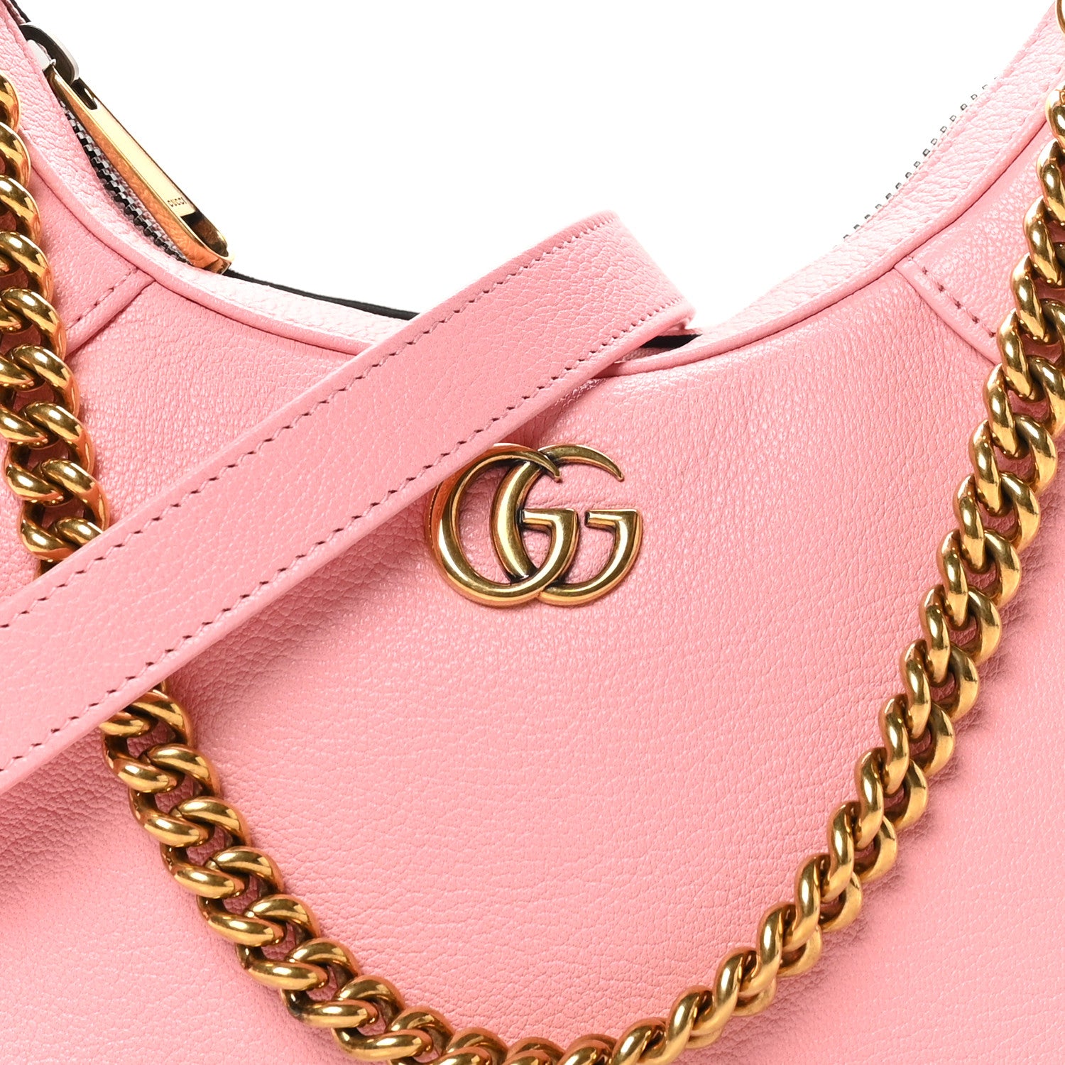 Gucci Goatskin Small Aphrodite Shoulder Bag Wild Rose 9 of 11
