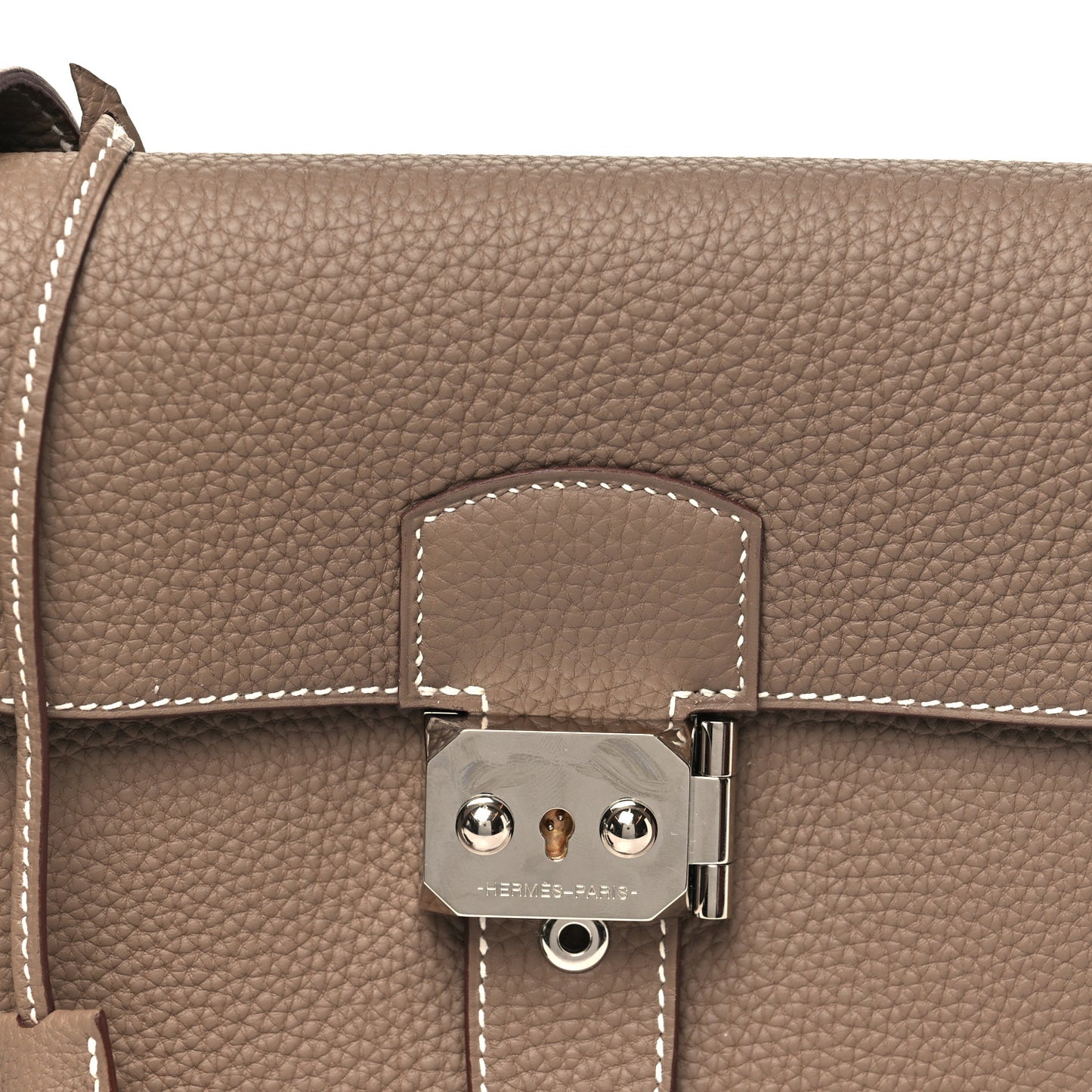 Togo Sac A Depeches 21 Messenger Bag Etoupe