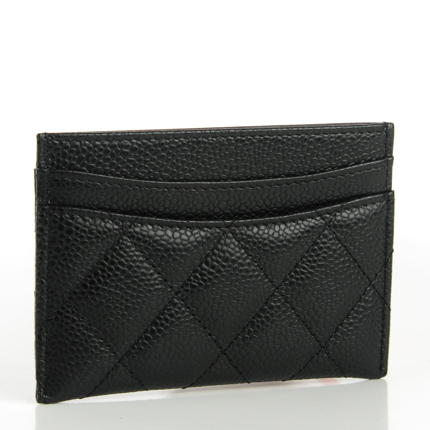 Chanel Caviar Quilted Card Holder Black 3 of 8