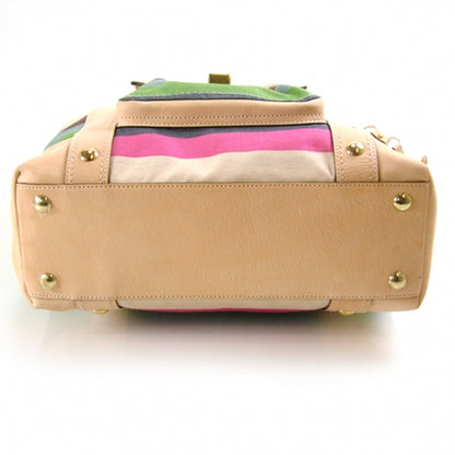FASHIONPHILE COACHCanvasOxfordLegacyRainbow10760 5 of 9